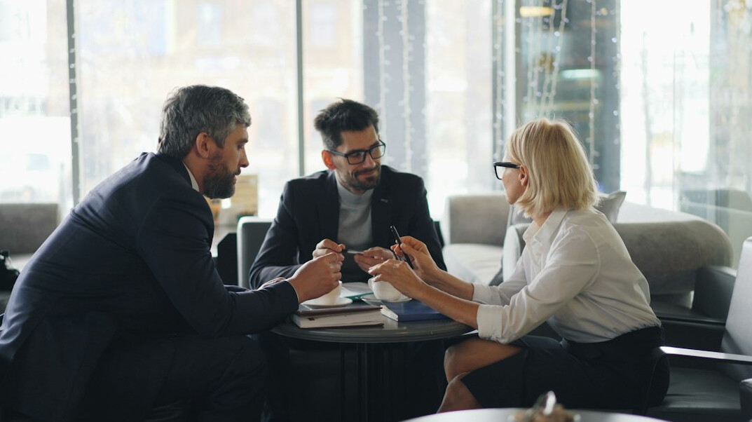 business meeting discussion