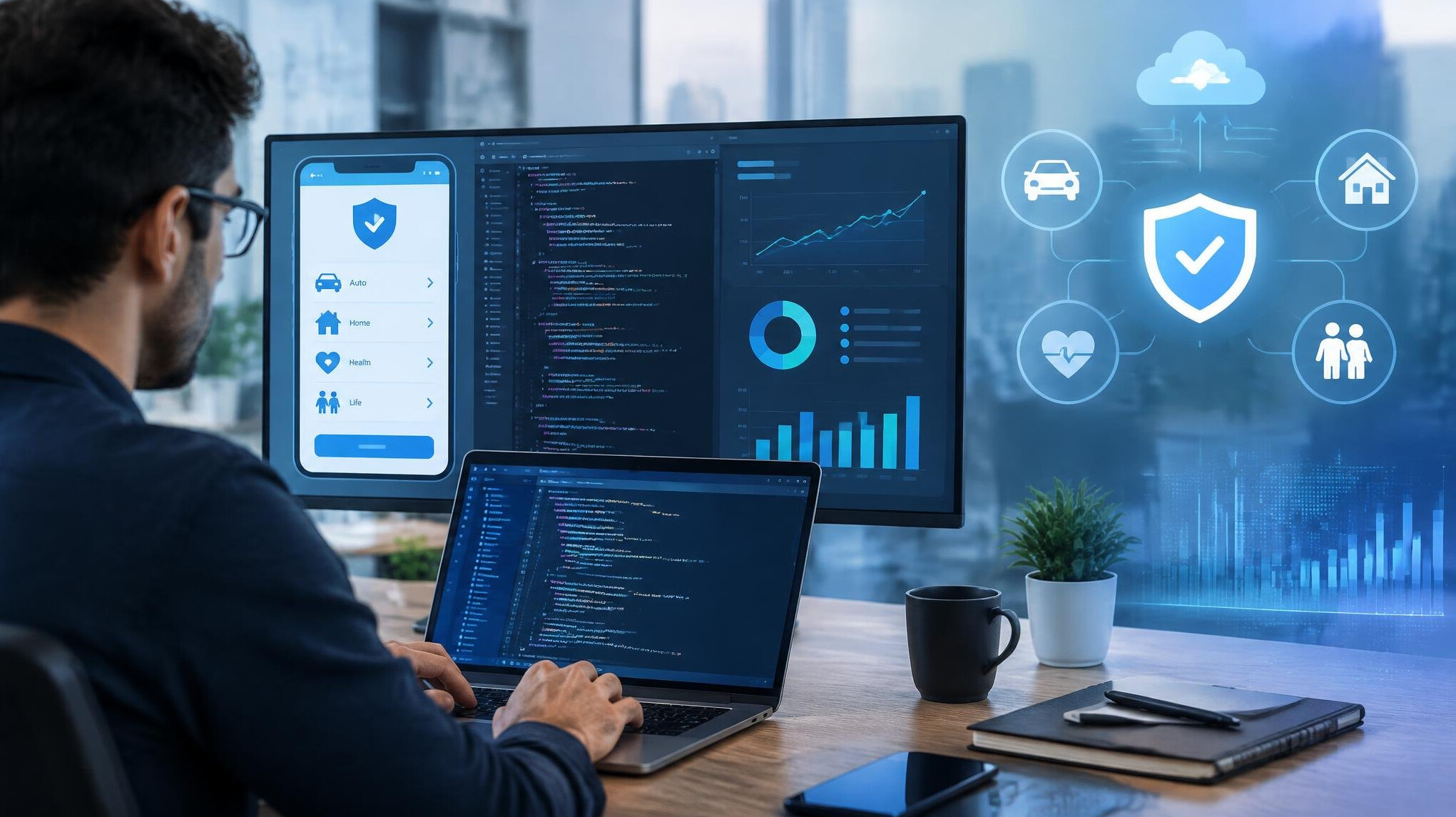 insurance software interface