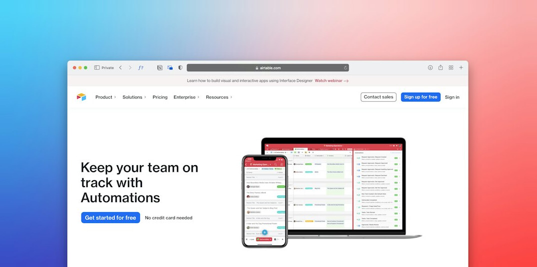 insurance software interface